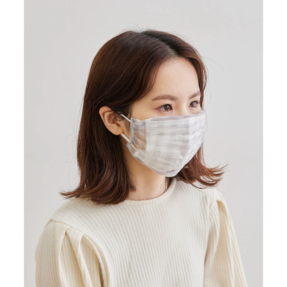 [�}���C]�yWEAR MASK�z���������}�X�N �I�[�K���W�[�v�����g�v���[�c�}�X�N�J�o�[/���y�s�N�j�b�N�p�T�[�W���iROPE' PICNIC PASSAGE�j �O���[�i07�j
