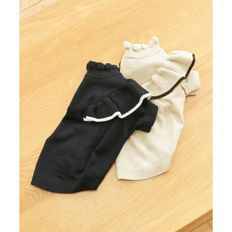 Dog リンクコーデ 肩フリルニットプルオーバー ロペピクニックパサージュ Rope Picnic Passage Gii ファッション通販 マルイウェブチャネル