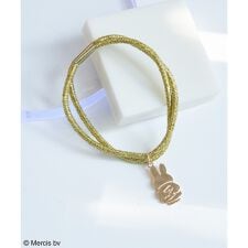 【miffy×ROPE' PICNIC】プレゼントモチーフダブルゴムヘアポニー