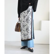 ロペピクニックパサージュ(ROPE' PICNIC PASSAGE)の90×90 アソートビンテージライクパターンスカーフ