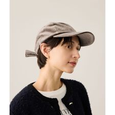 ベロアリボンキャップ