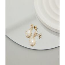 ドロップパールピアス