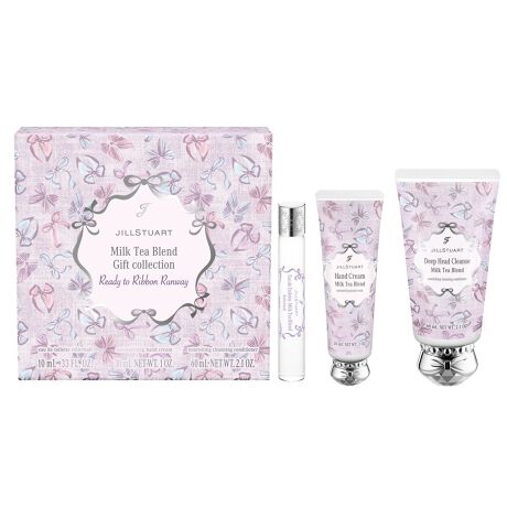 【JILLSTUART BEAUTY】ミルクティーブレンド　ギフトコレクション　レディートゥリボンランウェイ