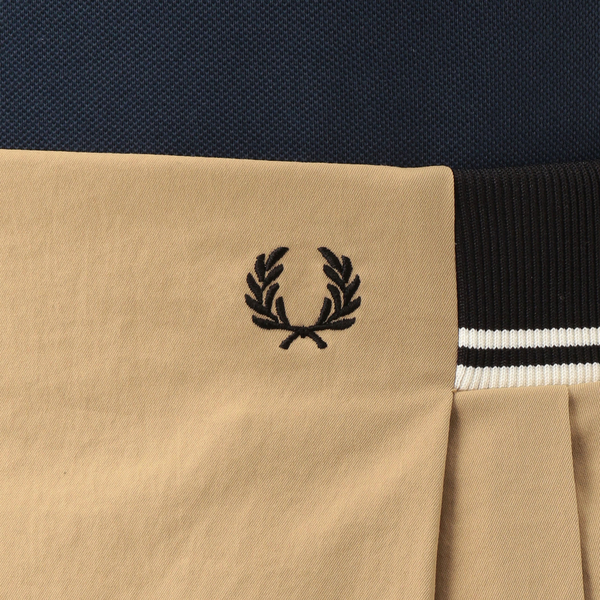 S22】TIPPED WAIST SKIRT | フレッドペリー(FRED PERRY) | F8655 