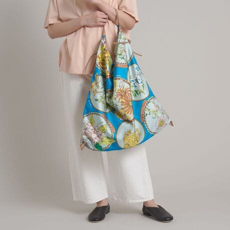 manipuri（マニプリ）＞スカーフパネルバッグ | オデットエ  