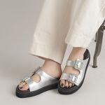 ビジューダブルベルト サンダル25 | オデットエオディール(ODETTE E 