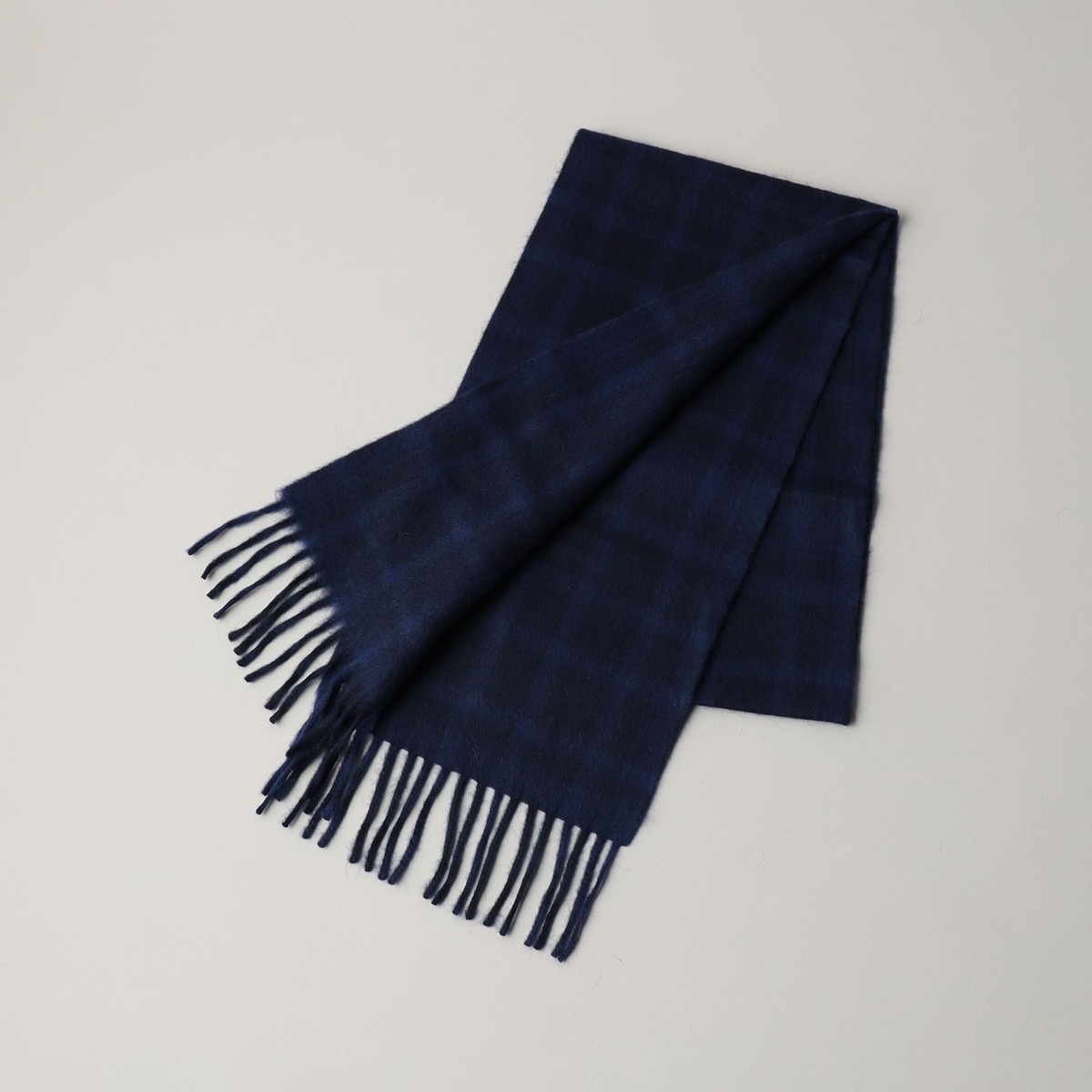 W. J. HENDERSON SCOTLAND＞WOVEN NARROW SCARF | オデットエ