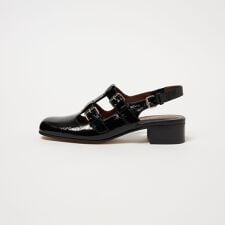 トリプルベルトバックベルト パンプス35↑