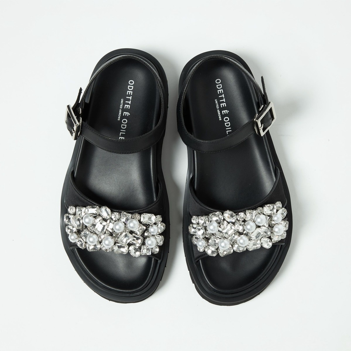 スクエアトゥ チャンキーヒール グルカサンダル 6329 | ファビオ