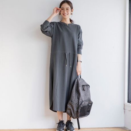 ２ｗａｙウエストブラウジングワッフルワンピース コーエン Coen ファッション通販 マルイウェブチャネル