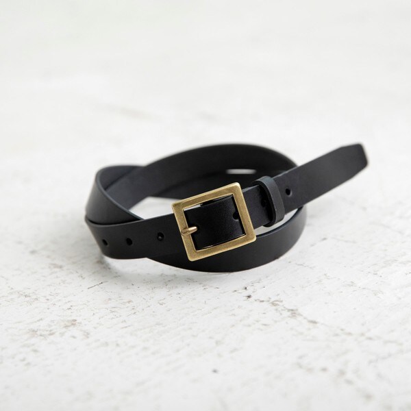 LEATHERベルト25mm（レザーベルト／牛革