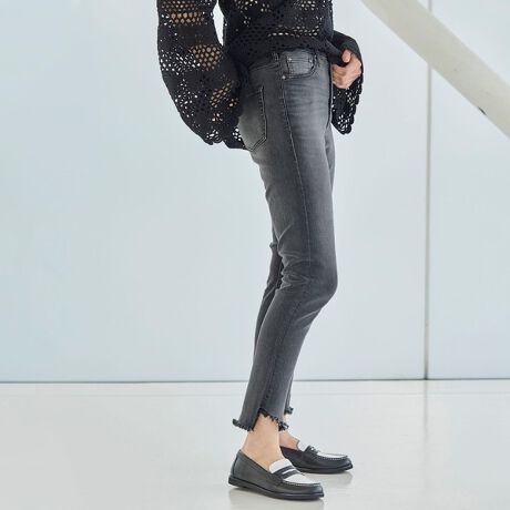 ｗｅｂ限定サイズ ｘｌ プレミアムデニムコレクション アシンメトリーカットオフデニムスキニー コーエン Coen ファッション通販 マルイウェブチャネル Cb003 639 06 01