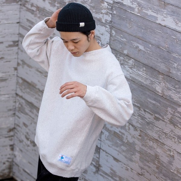 【DIME】マイクロダイム クルーネック スウェット ロゴ刺繍入り サイズM City Ambient Products トレーナー スウェット Products: プリント