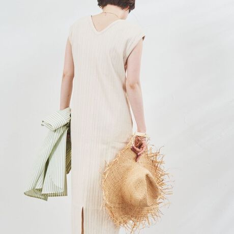 ｗｅｂ限定 シンプル レディな着回しアイテム ワイドリブストレートマキシワンピース コーエン Coen ファッション通販 マルイウェブチャネル