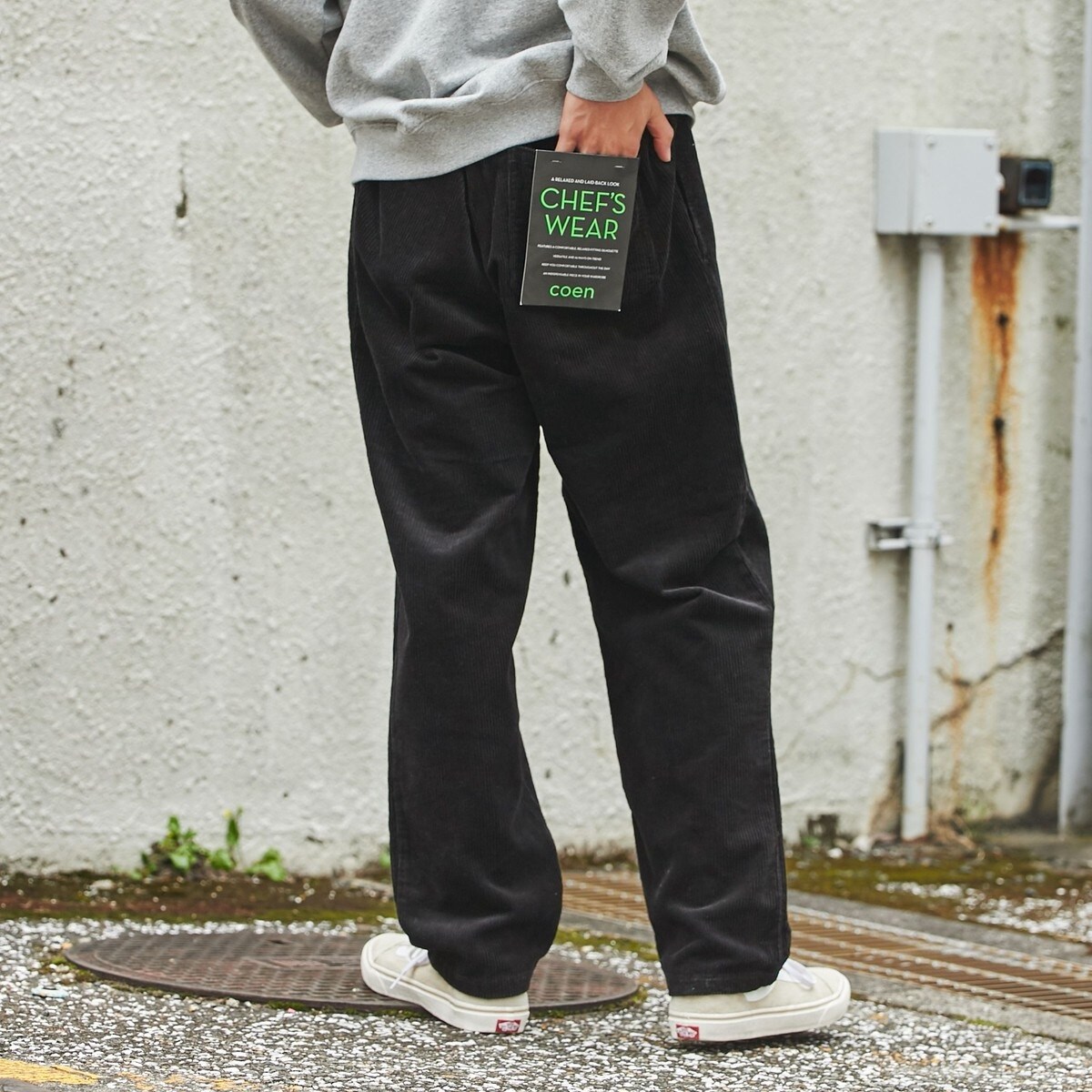 コーデュロイシェフパンツ”CHEF PANTS”（セットアップ対応