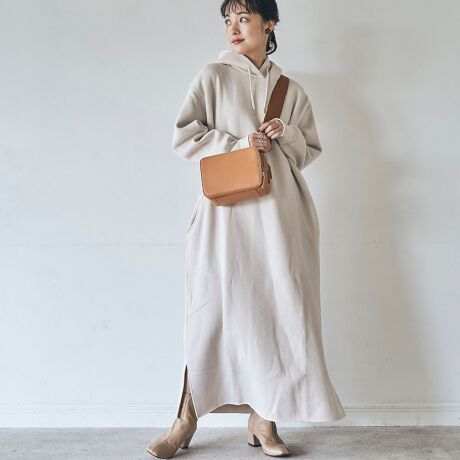 ｗｅｂ限定 着丈が選べる ｃｖｃ裏起毛フーディーパーカーマキシワンピース コーエン Coen ファッション通販 マルイウェブチャネル