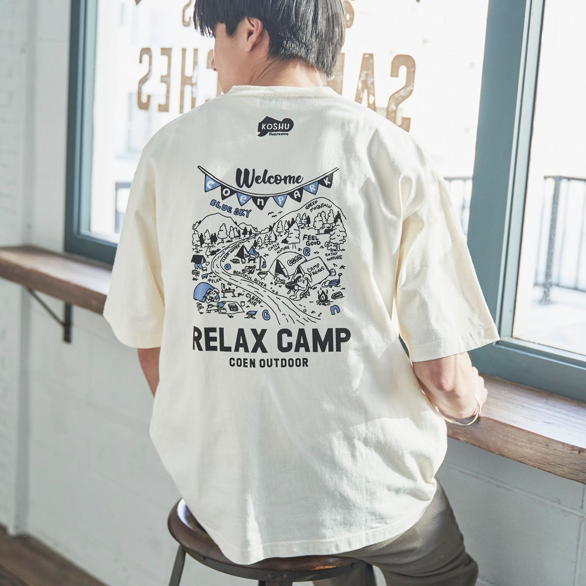 KOSHU×COENコラボ アウトドアモチーフTシャツ | コーエン(coen