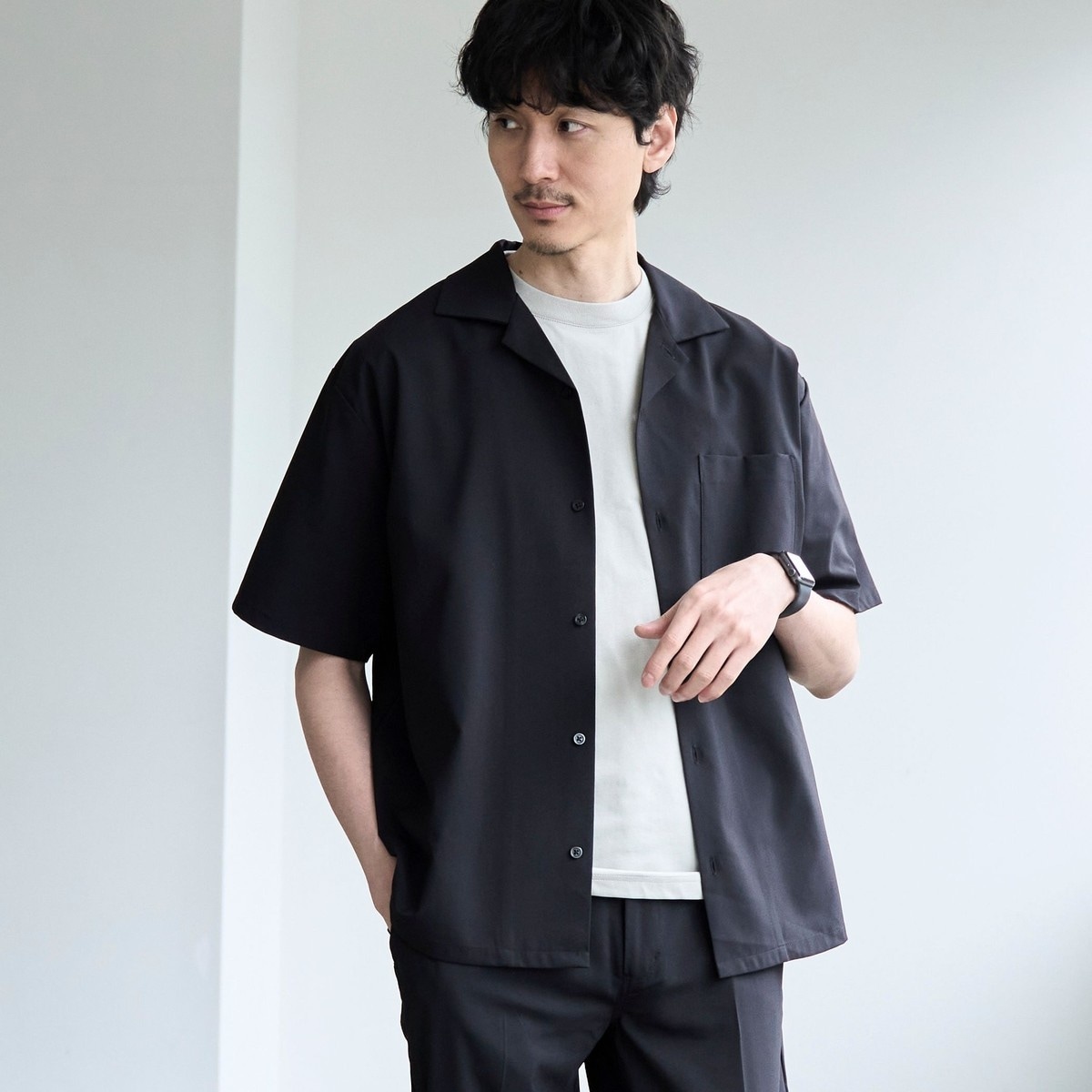 RONEL】COOLMAXトロピカル／オープンカラーシャツ | コーエン(coen