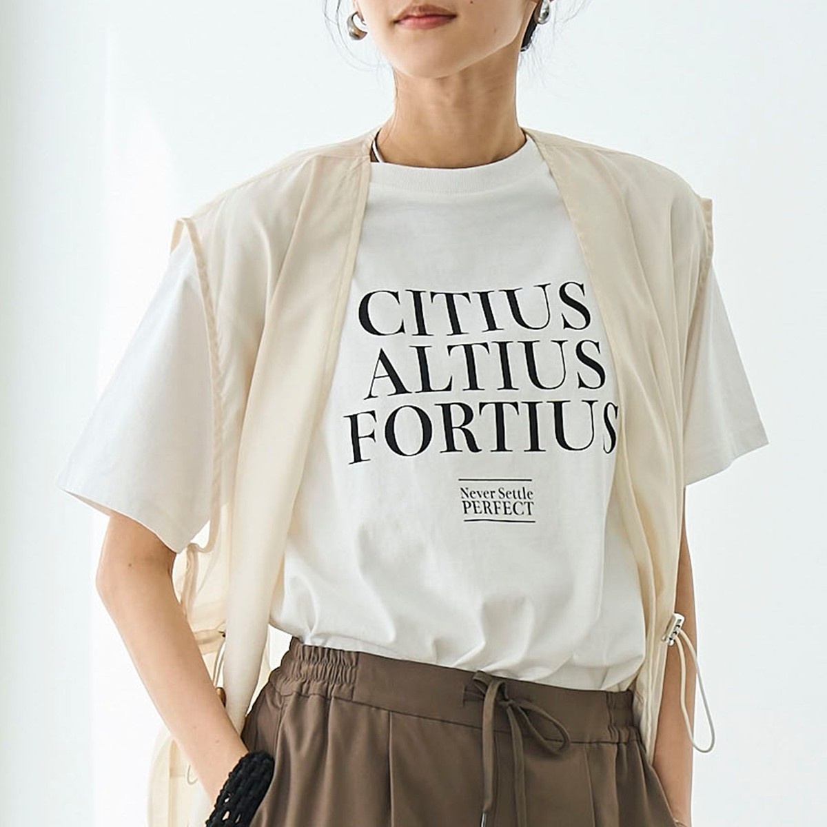 USAコットンロゴTシャツ | コーエン(coen) | 76256430430 | マルイ