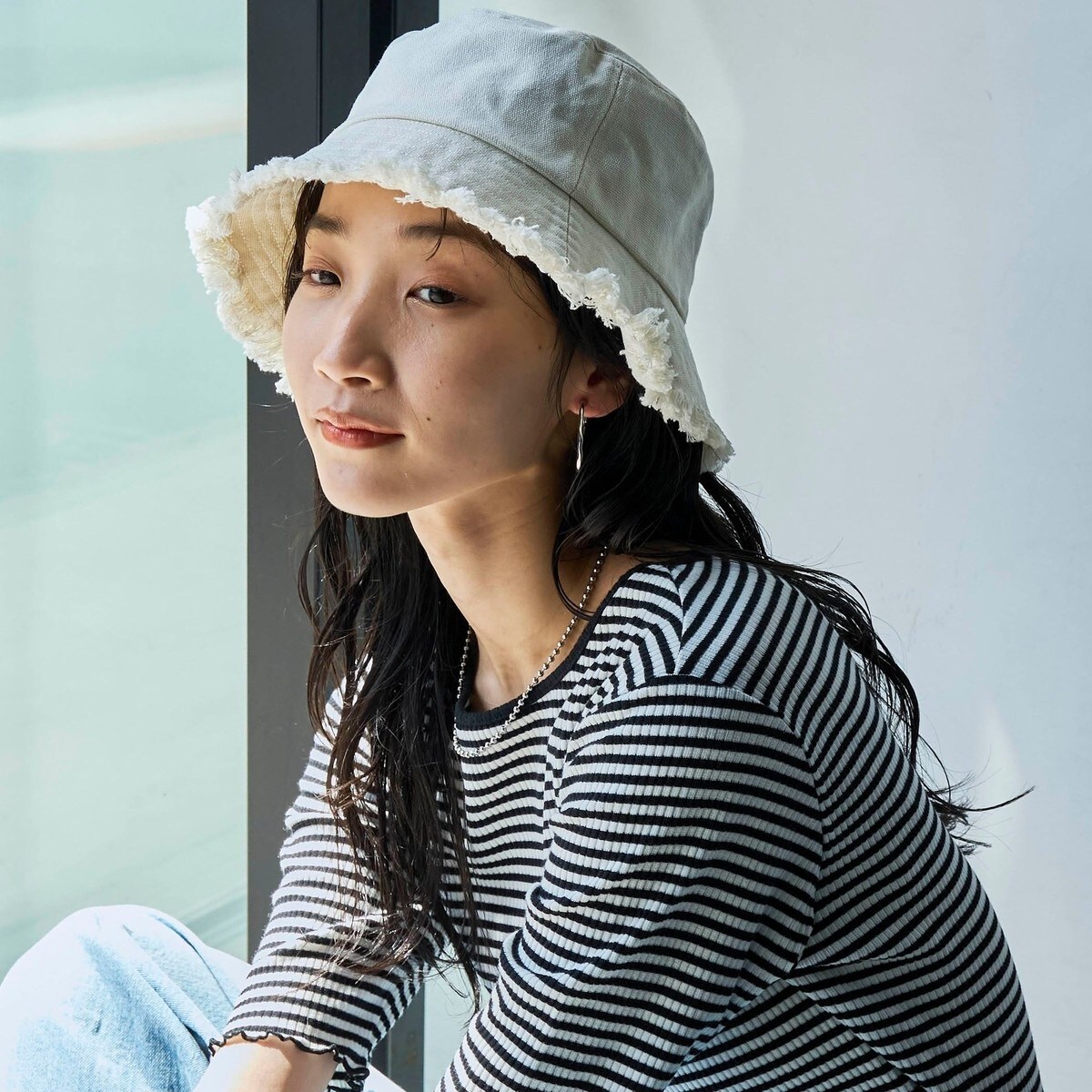 キャンバスフリンジバケットハット | コーエン(coen) | マルイウェブ