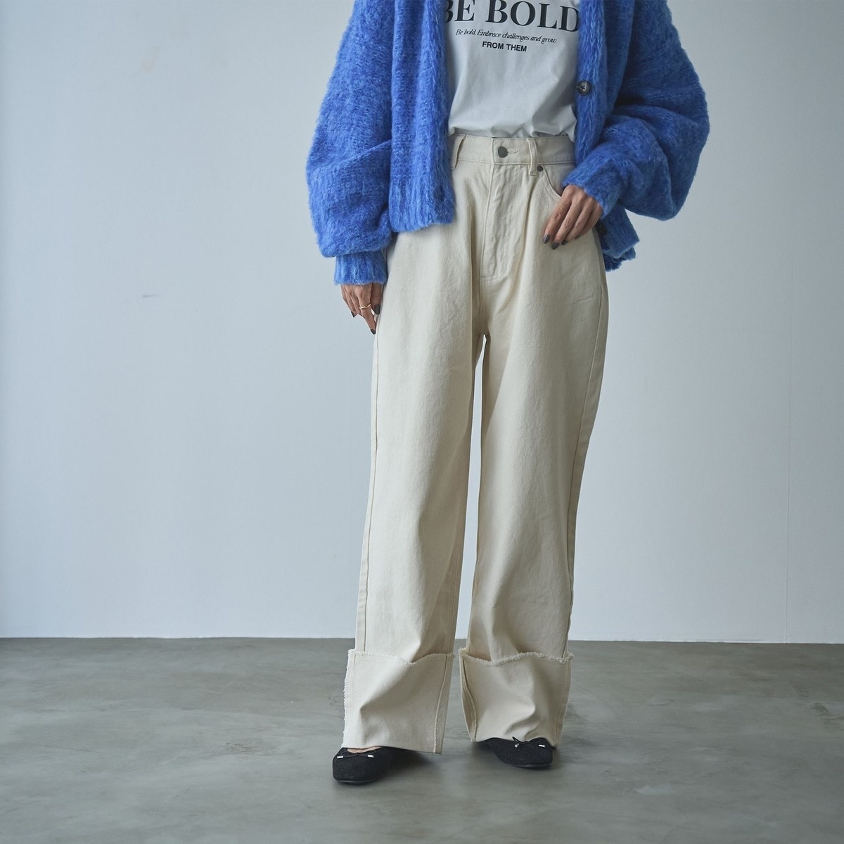 [�}���C]���[���A�b�v���C�h�f�j���p���c/�R�[�G���icoen�j NATURAL