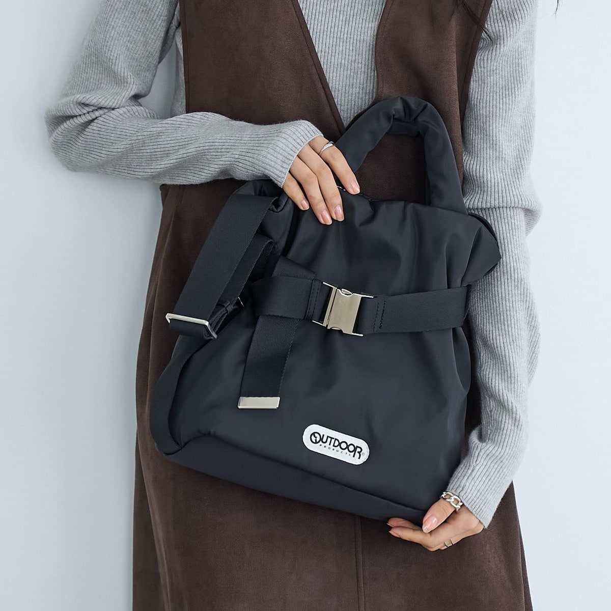 OUTDOOR/アウトドア SLOBE別注 スクエアショルダーバッグ