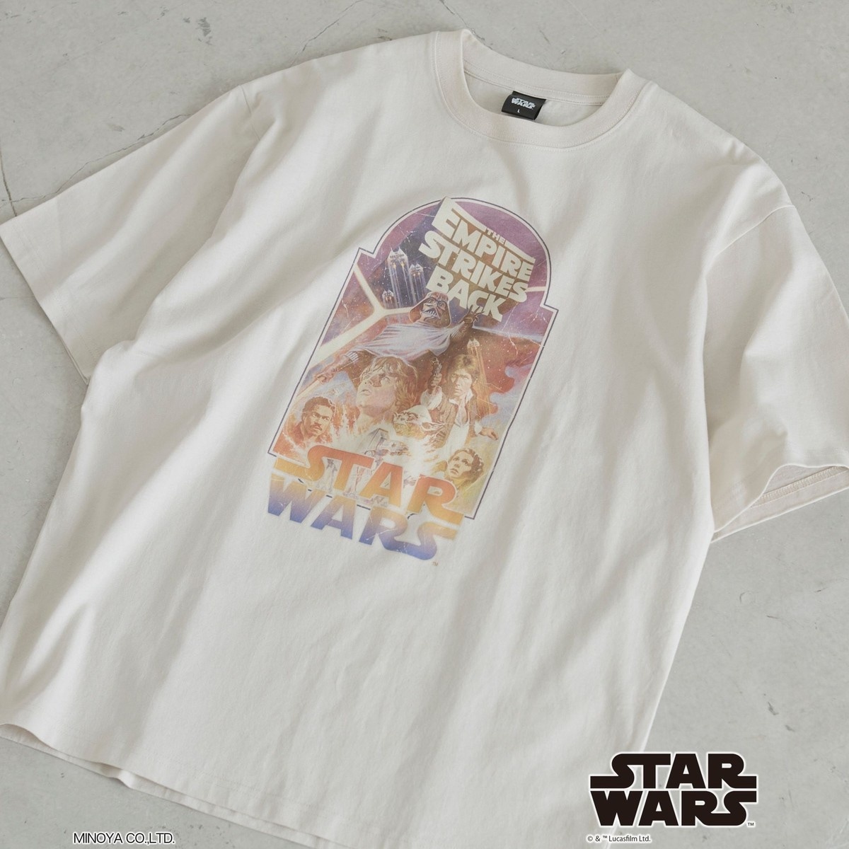 STAR WARS（スターウォーズ）ヴィンテージライクTシャツ