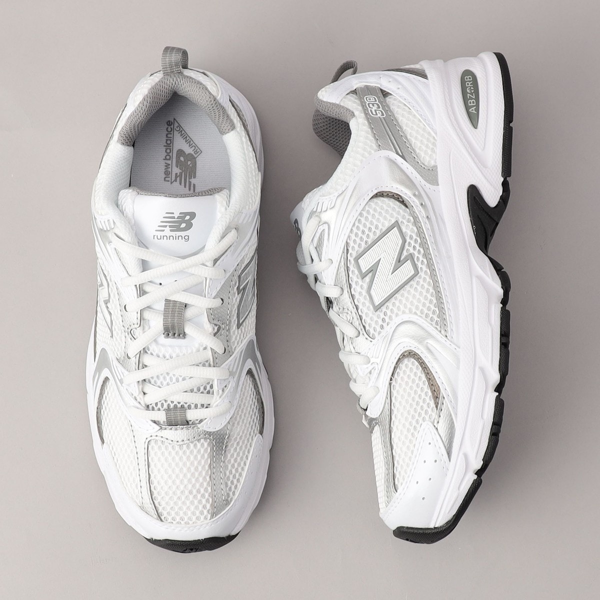 [�}���C]New Balance�i�j���[�o�����X�jMR530�iWEB����T�C�Y�j /�R�[�G���icoen�j WHITE