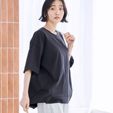 【C.mt】布帛ドッキングドロストT