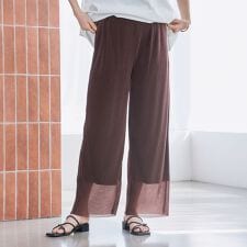 コーエン(coen)のシアープリーツイージーワイドパンツ