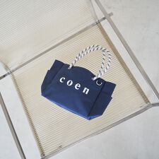 ≪追加≫coen（コーエン） ロゴ キャンバストートバッグ（Mサイズ）