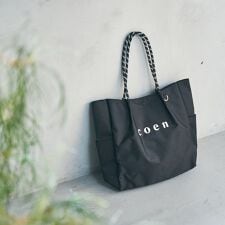 【追加】 coen（コーエン） ロゴ Pキャンバストートバッグ（Lサイズ）
