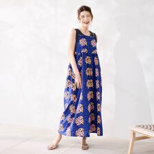 【スザンヌさんコラボ】Suuバティック柄キャミサロペット
