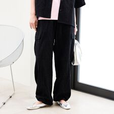 【スザンヌさんコラボ】Suuエンブロレースカーゴパンツ