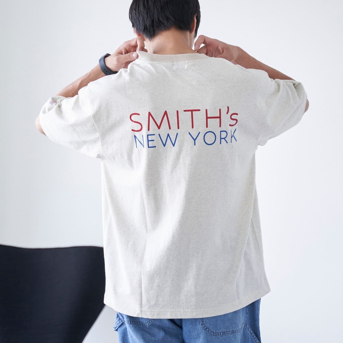 [�}���C]SMITH�fS�i�X�~�X�j�ʒ�NY�v�����g�����K�[T�V���c/�R�[�G���icoen�j LT.GRAY