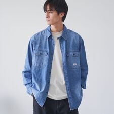 SMITH’S（スミス）別注ライトデニムシャツ
