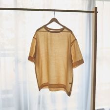 シアーワッシャーTブラウス
