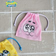 【SpongeBob / スポンジ・ボブ 別注】 メッシュ巾着ポーチ