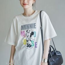 【MICKEY(ミッキー) / 別注】アソートカラフルロゴプリントユニＴシャツ