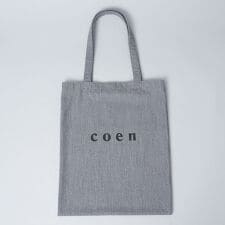 coen（コーエン）ロゴショップトートバッグ