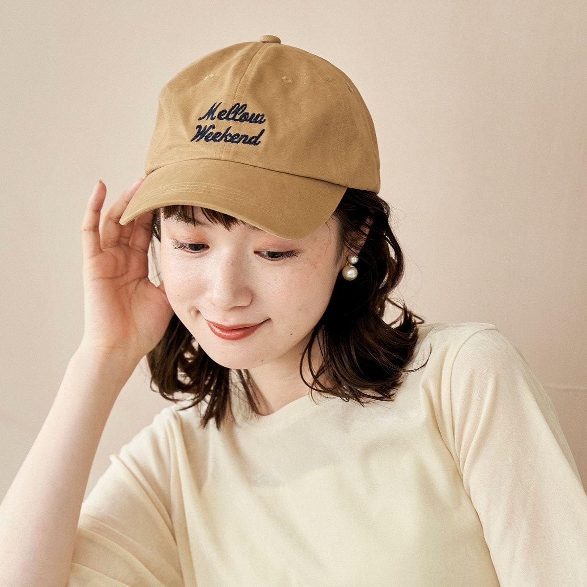 WEEKEND 神戸限定　グリーン　キャップ WEEKEND 神戸限定グリーンキャップ