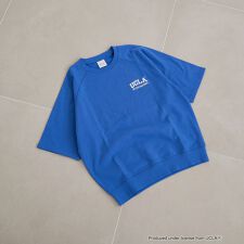 【UCLA 別注】 カレッジプリント裏毛ハーフスリーブプルオーバー