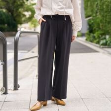 コーエン(coen)の【定番・新色登場】イージービューティーワイドパンツ（WEB限定サイズ）