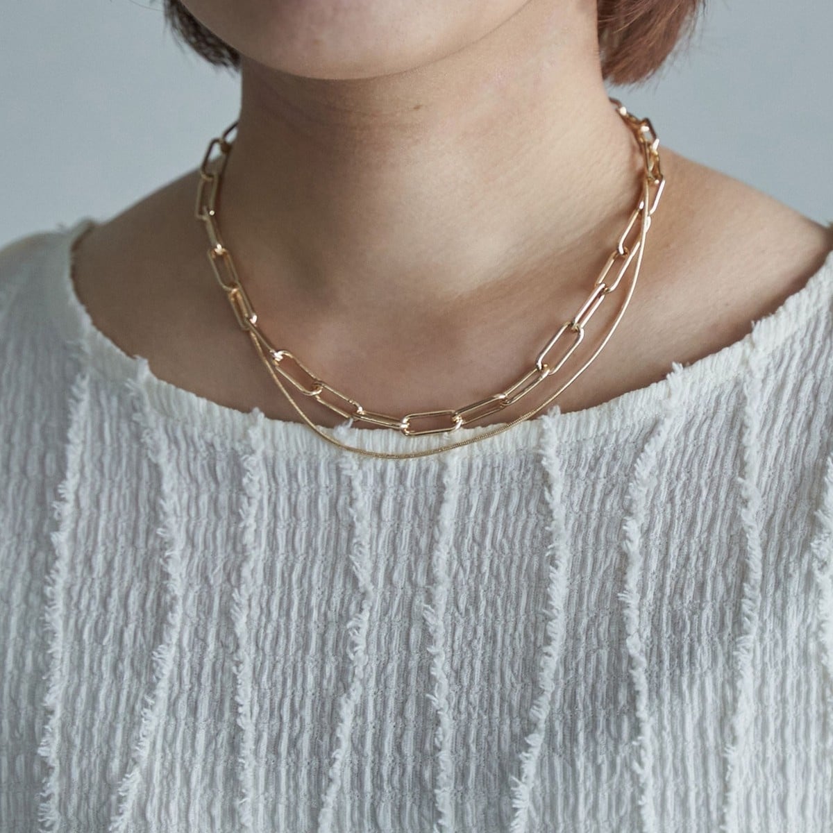 [�}���C]�{�����[���`�F�[����A�l�b�N���X/�R�[�G���icoen�j GOLD