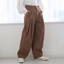 【再入荷・新色登場】ランタンパンツ（インフルエンサー紹介アイテム）