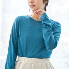 【再入荷・新色登場】コットンナイロンシアークルーロンT