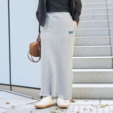 【WEB限定・DISCUS（ディスカス）】 裏毛ナロースカート