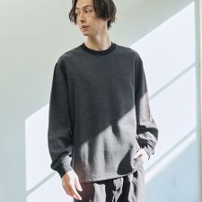 【好評につき新色追加】クリーンプラス ボーダーロングスリーブTシャツ【抗菌防臭・防汚（食品汚れ）・U