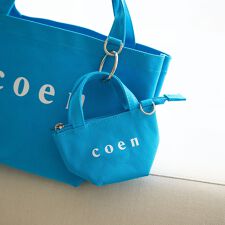 【再入荷・新色登場】coen（コーエン）ロゴトートバッグチャーム XS