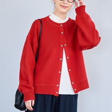 コーエン(coen)のスウェットライク2wayニットカーディガン